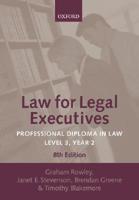 Law for legal executives : professional diploma in law, level 3, year 2