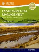Environmental Management for Cambridge O Level & IGCSE. Student Book