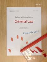 Criminal Law Concentrate
