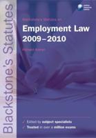 Blackstone's Statutes on Employment Law 2009-2010