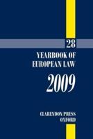 Yearbook of European Law. 28, 2009
