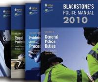 Blackstone's Police Manual 2010