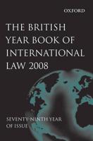 British Year Book of International Law. Volume 79