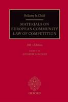Bellamy & Child Materials on European Community Law of Competition