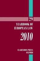 Yearbook of European Law. 29, 2009