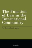 The Function of Law in the International Community