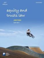 Equity & Trusts Law Directions