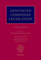 Annotated Companies Legislation