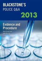 Evidence and Procedure 2013