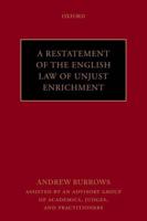 A Restatement of the English Law of Unjust Enrichment