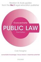 Public Law Concentrate