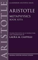 Metaphysics. Book Iota