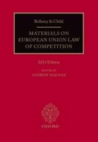 Bellamy & Child Materials on European Union Law of Competition