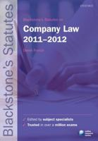 Blackstone's Statutes on Company Law, 2011-2012