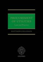 Procurement of Utilities