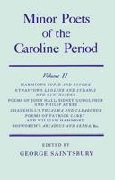 Minor Poets of the Caroline Period: Minor Poets of the Caroline Period
