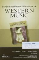 Oxford Recorded Anthology of Western Music: 2 CDs