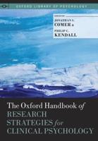 Oxford Handbook of Research Strategies for Clinical Psychology