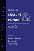 Advances in Culture and Psychology. Volume 2