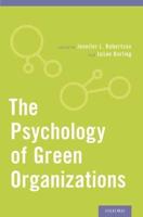 Psychology of Green Organizations