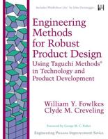 Engineering Methods for Robust Product Design