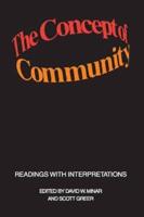 The Concept of Community : Readings with Interpretations