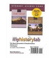 MyLab History With Pearson eText -- Standalone Access Card -- For The West