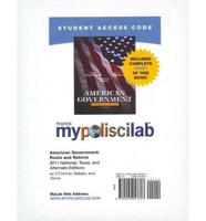 MyLab Political Science With Pearson eText -- Standalone Access Card -- For American Government