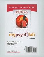 NEW MyLab Psychology Student Access Code Card for Abnormal Psychology (Standalone)