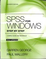 SPSS for Windows Step by Step With SPSS Student Version 18.0