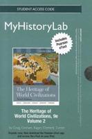 NEW MyLab History With Pearson eText Student Access Code Card for Heritage of World Civilizations, Volume 2 (Standalone)