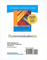 MyLab Communication With Pearson eText -- Standalone Access Card -- For Public Relations