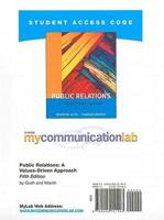 MyLab Communication Without Pearson eText -- Standalone Access Card -- For Public Relations