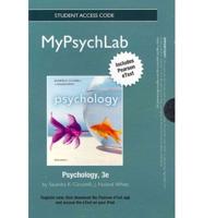 NEW MyLab Psychology With Pearson eText -- Standalone Access Card -- For Psychology
