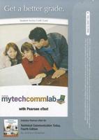 MyLab Tech Comm With Pearson eText -- Standalone Access Card -- For Technical Communication Today