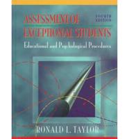 Assessment of Exceptional Students