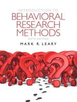 Introduction to Behavioral Research Methods Plus MySearchLab With eText -- Access Card Package