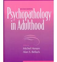 Psychopathology in Adulthood