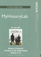 NEW MyLab History -- Standalone Access Card -- For Visions of America, Volume Two