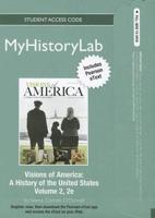 NEW MyLab History With Pearson eText -- Standalone Access Card -- For Visions of America, Vol 2