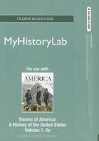 NEW MyLab History -- Standalone Access Card -- For Visions of America, Volume One