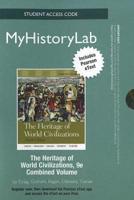NEW MyLab History With Pearson eText -- Standalone Access Card -- For Heritage of World Civilizations