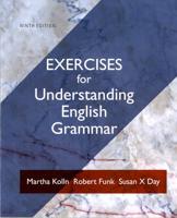 Exercise Book for Understanding English Grammar