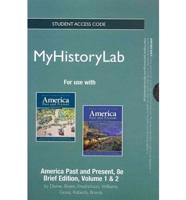 New MyLab History -- Standalone Access Card -- For America