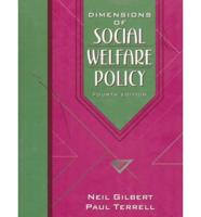 Dimensions of Social Welfare Policy