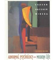 Abnormal Psychology and Modern Life, With Interactive Companion CD-ROM