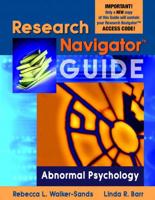 Research Navigator Guide for Abnormal Psychology (Valuepack Item Only)