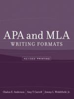 APA and MLA Writing Formats (Revised Printing)