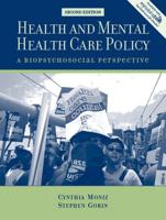 Health and Mental Health Care Policy