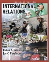 International Relations, 2006-2007 Edition (with International Relations Study Card)